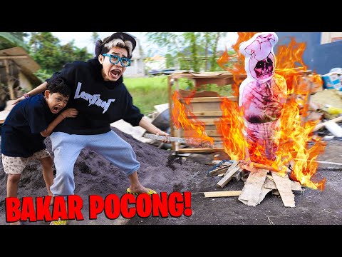 UDAH KELEWATAN!!! DI KEJAR POCONG SAMPAI RUMAH, AKHIRNYA KITA BAKAR! SELAMAT TINGGAL POCONG!!!