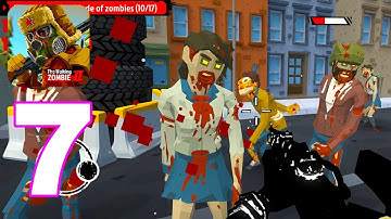 The Walking Zombie 2 - Gameplay Walkthrough Part 7 - New Location Springfield City (Android Games)