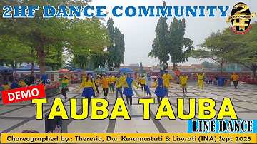 #DEMO #TAUBA #TAUBA #linedance | 2HF #dance #community | #badnewz #karanaujla #trending #indiasong