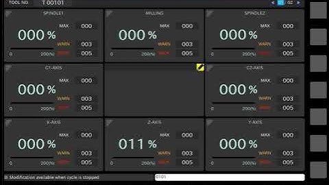 How to regist tool on Tool Load Monitor Screen New TLM screen