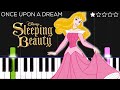 Once Upon A Dream - Sleeping Beauty/Maleficent | EASY Piano Tutorial