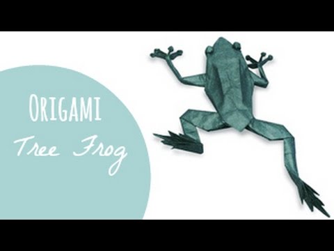 Origami Tree Frog (Robert J. Lang)