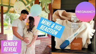 GENDER REVEAL &amp; Mine and Husbands reaction to pregnancy!