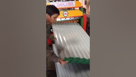 Máy Tôn 2 Tầng 11 Sóng Và 13 Sóng La Phong Kết Hợp Vòm (+84)918.258 298