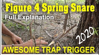 FIGURE 4 SPRING SNARE — 'AWESOME' Trap Trigger — Full tutorial