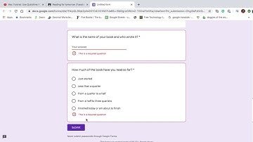 How to do the reading assignment