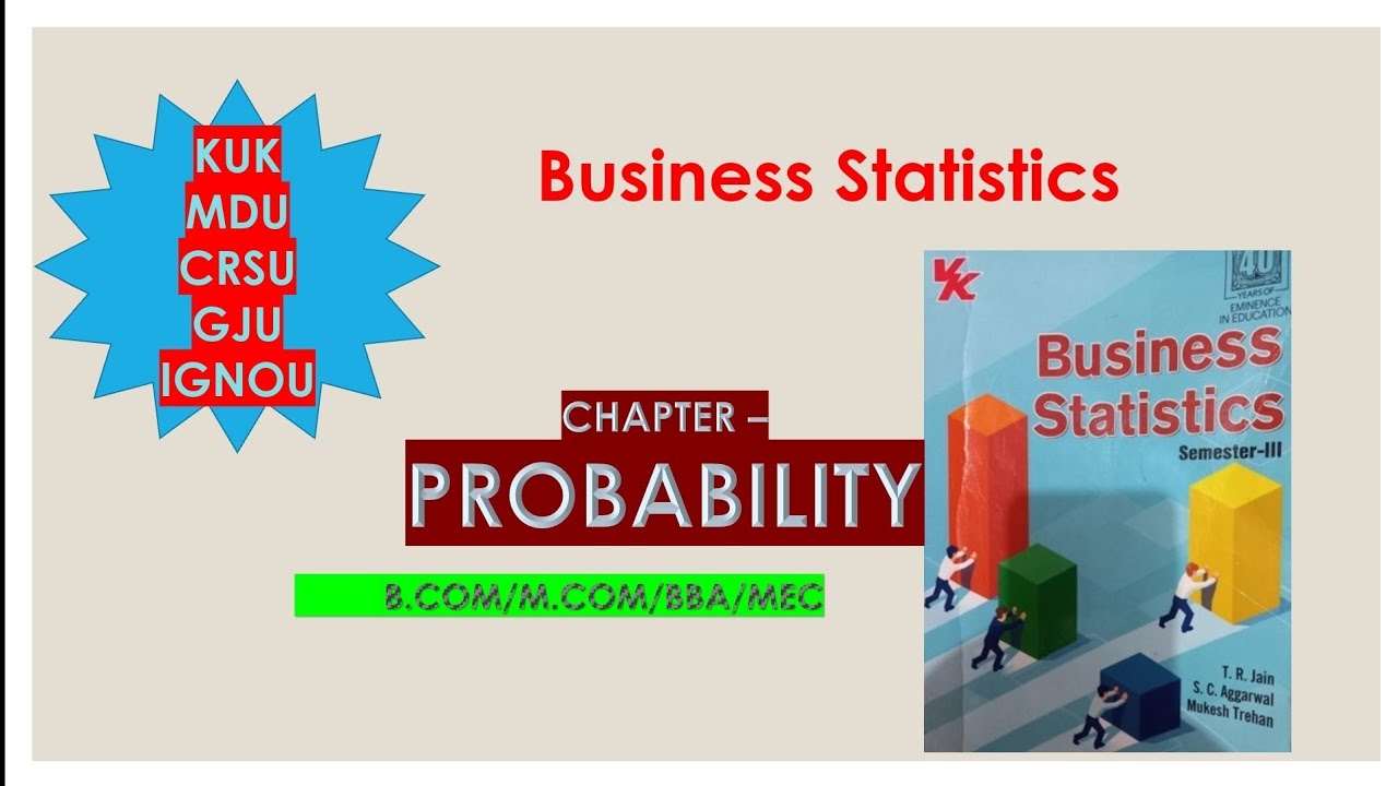 probability introduction with examples of exercise -1 of business ...