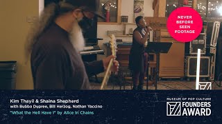 Kim Thayil &amp; Shaina Shepherd - &quot;What the Hell Have I&quot; by Alice In Chains | MoPOP Founders Award 2020