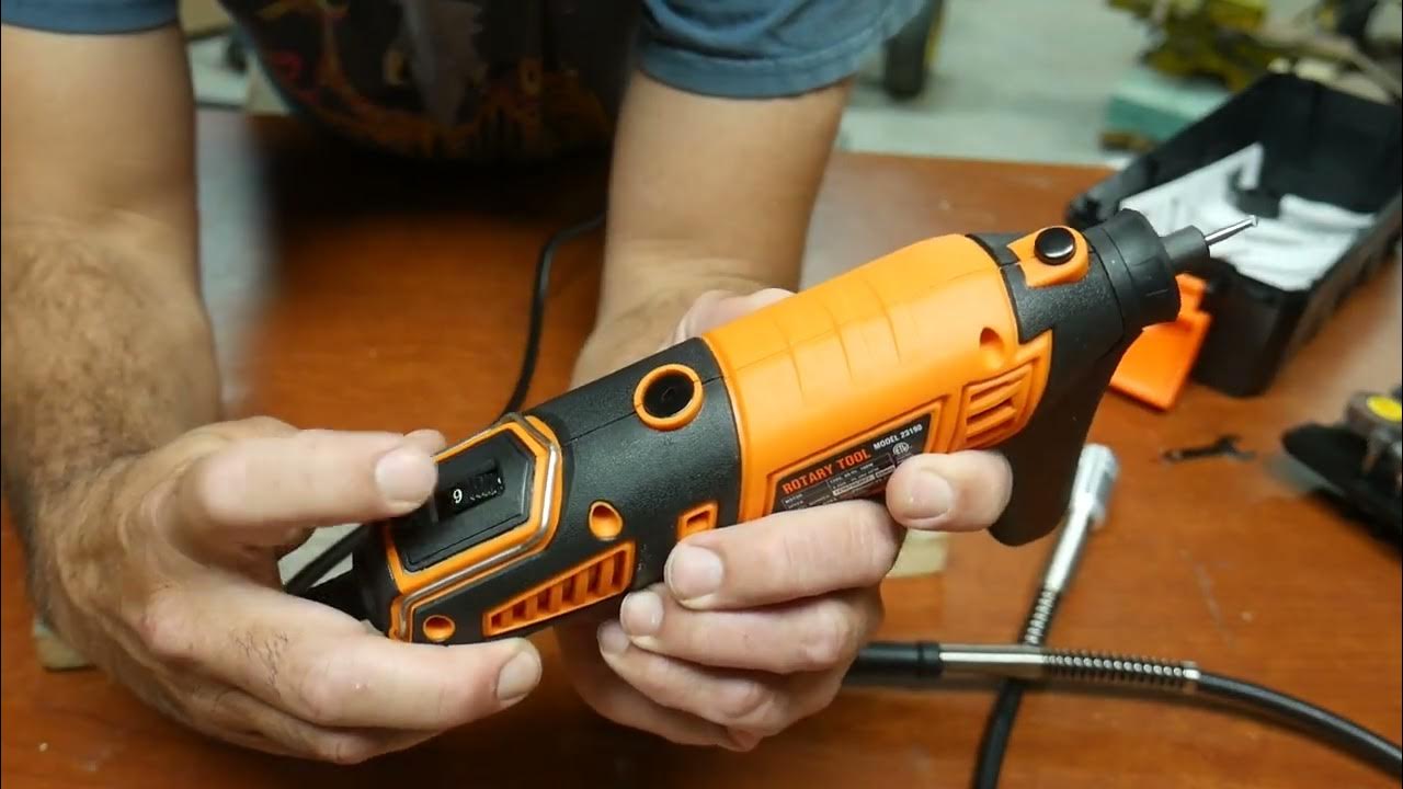 WEN Rotary Tool Kit With Flex Shaft 23190 YouTube