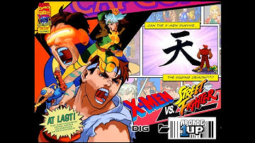 X-men vs Street Fighter Arcade1up menu mod *Completed*