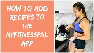 How to add recipes to myfitnesspal app screenshot 5