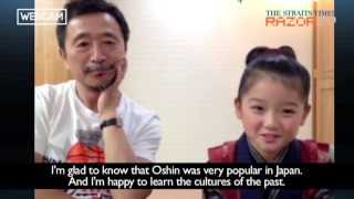 8-year-old plays Oshin in movie version
