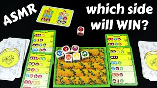 ASMR Solo Board Game Playthrough - WURFEL BOHNANZA (Whispering)