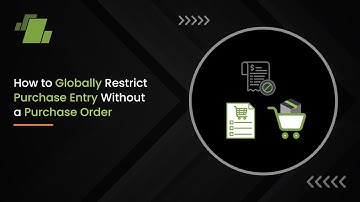 How to Globally Restrict Purchase Entry Without a Purchase Order ?