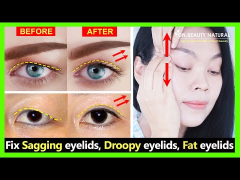 Video: Super makeup para sa overhanging eyelids at paglaki ng mata