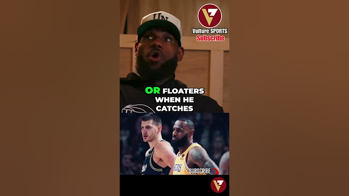 LeBron James Guarding NIKOLA JOKIC 👀 #nba #basketball #sports
