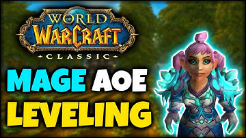 Mage AOE Leveling 14-22 in Official Hardcore Classic WoW