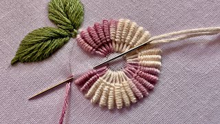 Most gorgeous flower design|latest hand embroidery design|kadhai design| Dejan