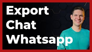 How To Export Chat In WhatsApp On PC Or Laptop - ⁠ (2024) - Full Tutorial (latest update) screenshot 3