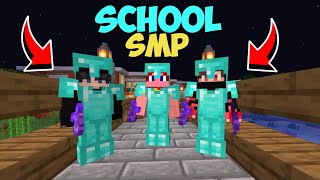 I Started WAR On My SCHOOL's Minecraft SMP Server || SCHOOL SMP - MINECRAFT