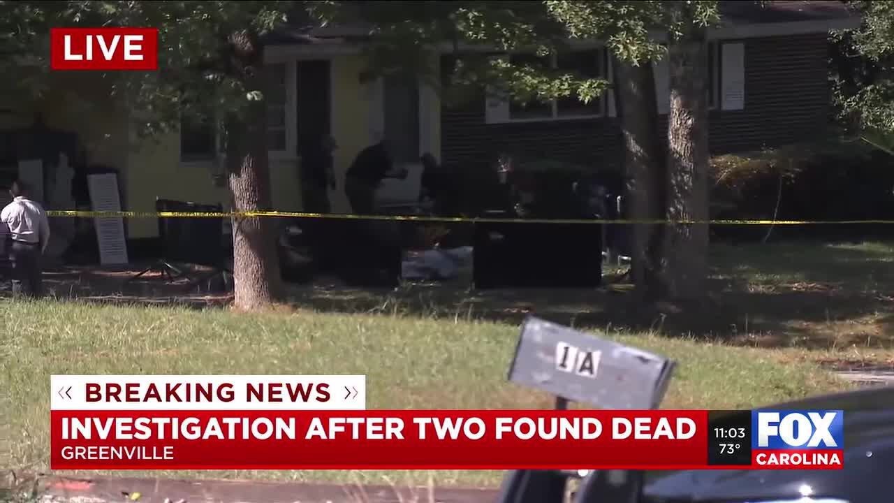 Investigation underway after 2 elderly people found dead in Greenville ...