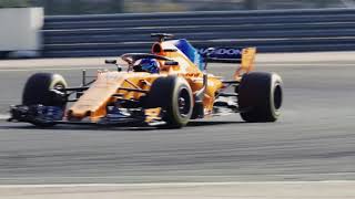 On-track footage of the McLaren MCL33