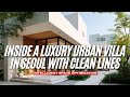 Inside a Luxury Urban Villa in Seoul with Clean Lines and Intelligent Space Optimization