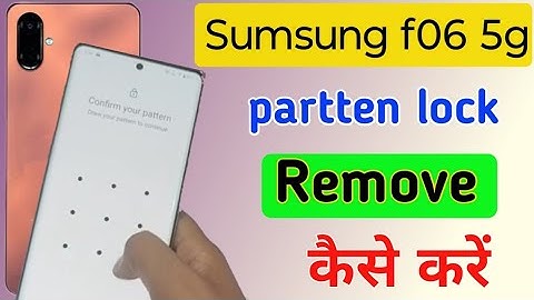 Samsung f06 5g Remove screen lock | fingerprint lock remove setting in Samsung f06/ fingerprint
