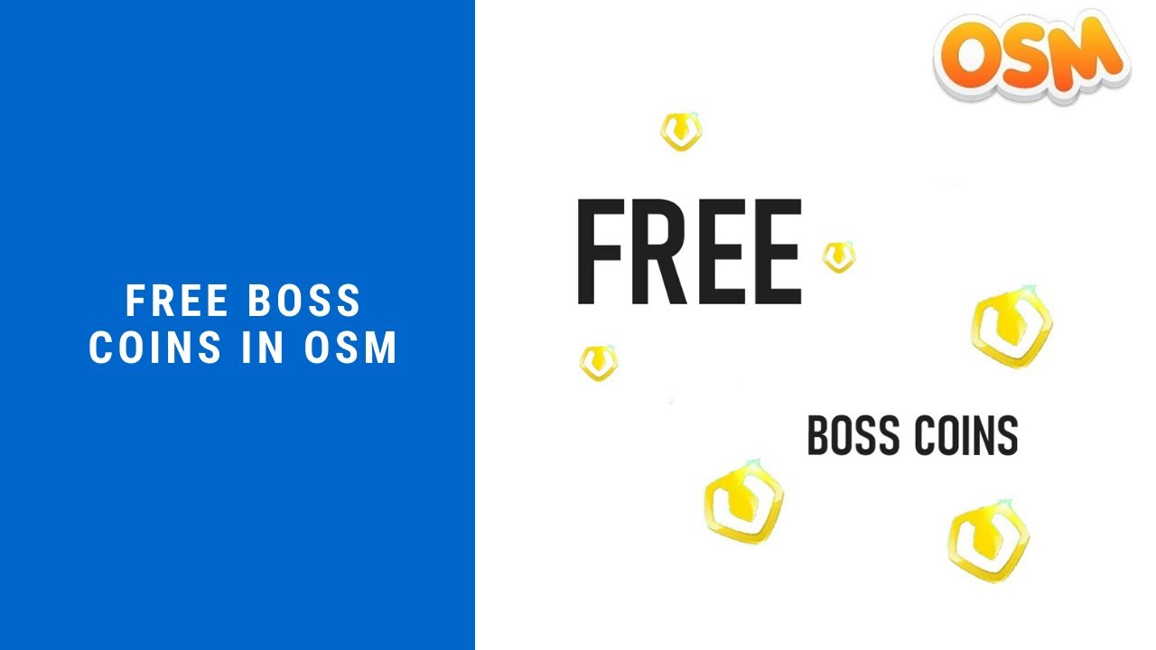 Free boss coins \u0026 promo code in OSM 