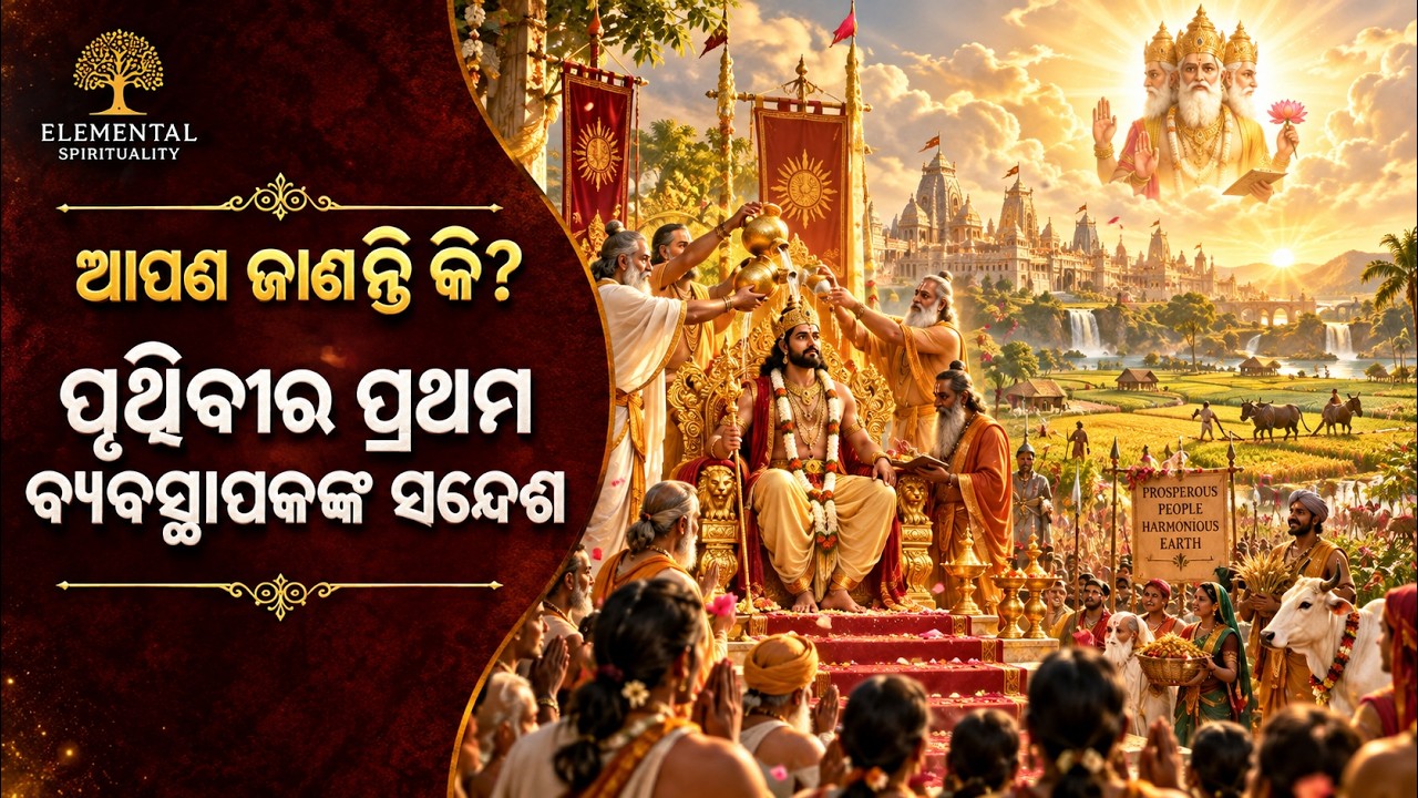 ପୃଥିବୀର ପ୍ରଥମ ରାଜା କିଏ ଥିଲେ ଏବଂ ବ୍ୟବସ୍ଥାରେ ସେ କଣ ସୁଧାର ଆଣିଥିଲେ ?