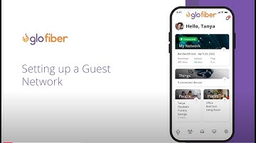 Glo Fiber - CommandIQ: Setting up a Guest Network