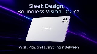 Ctab-12 Android Tablet | 12'' 2K Display, 16GB RAM, All-Day Power