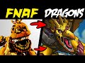 FNAF Animatronics as DRAGONS?! (Lore & Speedpaint)