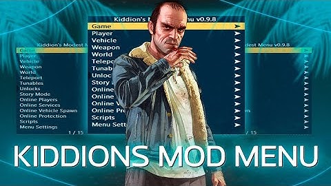 Best GTA 5 Mod Menu PC (2025) / Free Kiddions Cheat, Money Hack & Online Mods | Download Tutorial