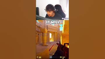 Insane self flash for B site defense on Anubis in CS2 #cs2 #counterstrike2 #counterstrike #gaming