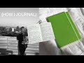 My daily journaling routine favorite prompts  tips to start journaling