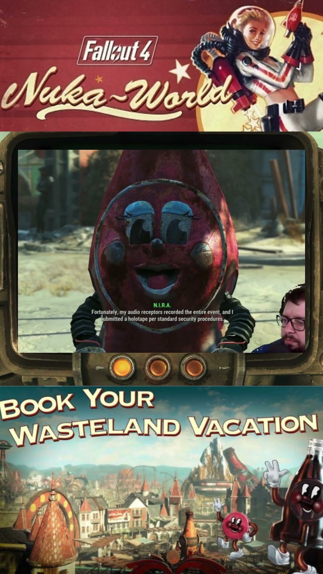 Fallout 4 Nira Explains Hack &amp; Park Medallions Part 2 🤖💽 - YouTube