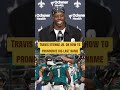 Travis Etienne Jr. on how to actually pronounce his name #nfl #saints #travisetienne (via @saints)
