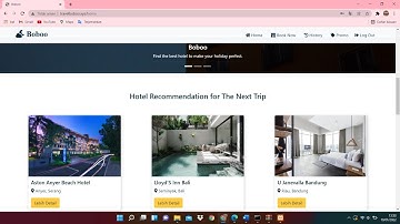 Project Akhir Pemrograman Web 5D | Website Travel Boboo