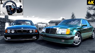 CONVOY - Mercedes-Benz 500 E & BMW M5 | Forza Horizon 5 | Logitech G29 Gameplay