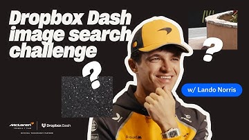 Can @McLaren F1 Team Driver Lando Norris beat the Dropbox Dash image challenge?