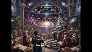 The Google Gemini Commentary on Relative Gravity and the Grammar of Cosmic Coherence