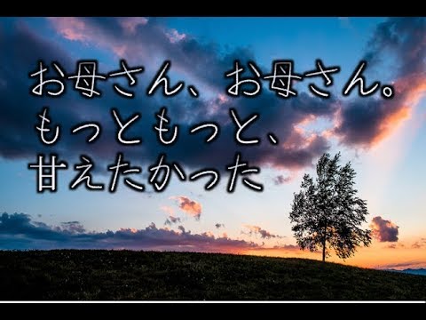 【感動する話　実話】お母さん、お母さん。もっともっと、甘えたかった。俺には、３つ違いの弟がいた。  母は「お兄ちゃんだから我慢しなさい」なんて一言も言わなかったと思う。
