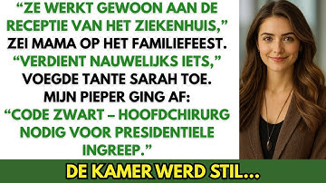 Mama Zei: ‘Ze Werkt Alleen Aan De Receptie’ – Tot Ze De Hoofdchirurg Nodig Hadden