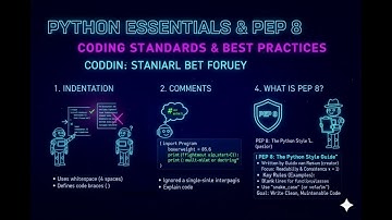 Write Better Python Code: Understanding Syntax and PEP 8 Best Practices