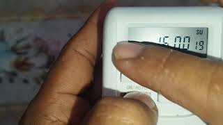 Cara Setting Timer Digital Stop Kontak Merk Nutron.tech