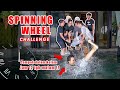 SPINNING WHEEL CHALLENGE TERJUN KOLAM 12 TGH MALAM!