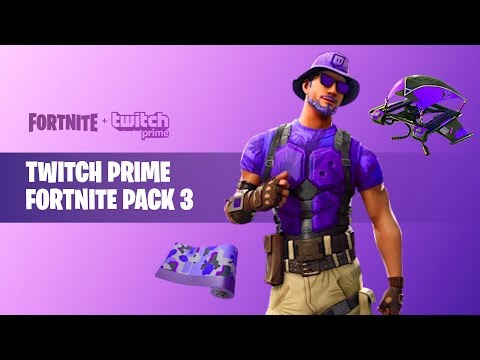 Claim This Twitch Prime Pack 3 In Fortnite Free Items New Fortnite X Twitch Prime Loot Youtube