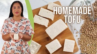 Make TOFU at HOME with just 2 Ingredients!