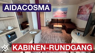 AIDAcosma: Kabinen-Rundgang (Innenkabine bis Junior Suite)